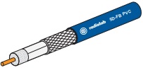 Коаксиальный кабель RadioLab 5D-FB PVC blue